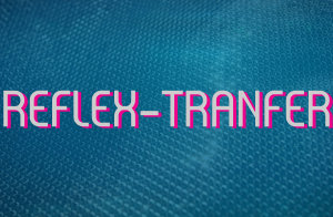 Plastisoltransfer lichtreflektierende Elemente Reflex-Transfer
